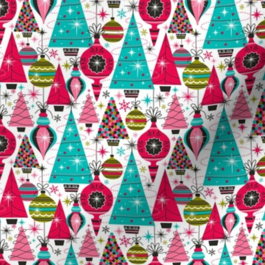 Deck The Halls Fabric (1/2 yd increments; 100 Quilters Cotton