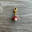 Load image into Gallery viewer, Ladybug in Flight Stitch Marker