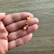 Load image into Gallery viewer, Ladybug in Flight Stitch Marker