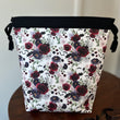 Load image into Gallery viewer, Halloween Floral Drawstring Bag (PRE-ORDER)