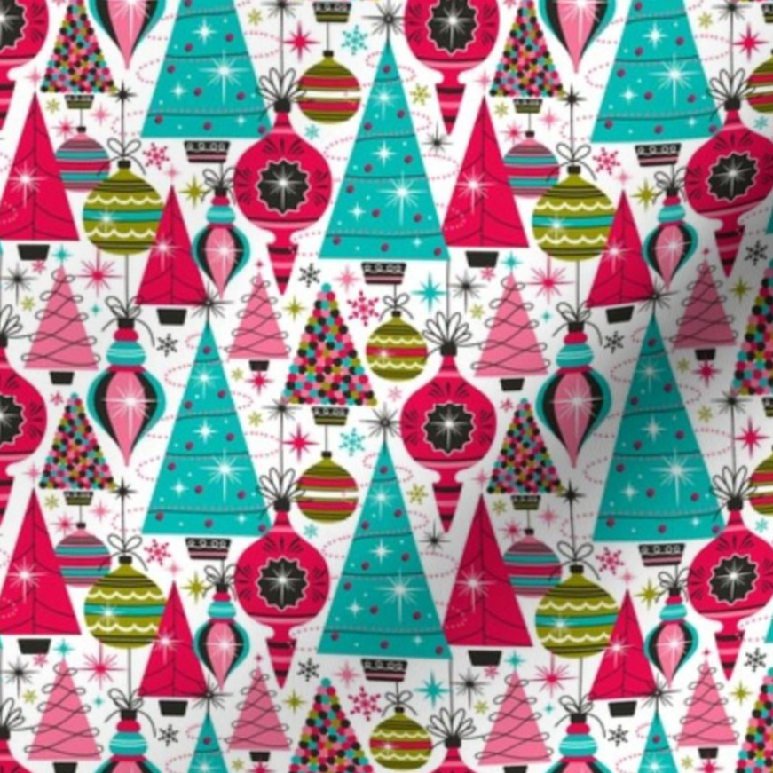 Deck The Halls Fabric (1/2 yd increments; 100% Quilters Cotton)