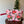 Load image into Gallery viewer, Pink Floral Christmas Sock Bag
