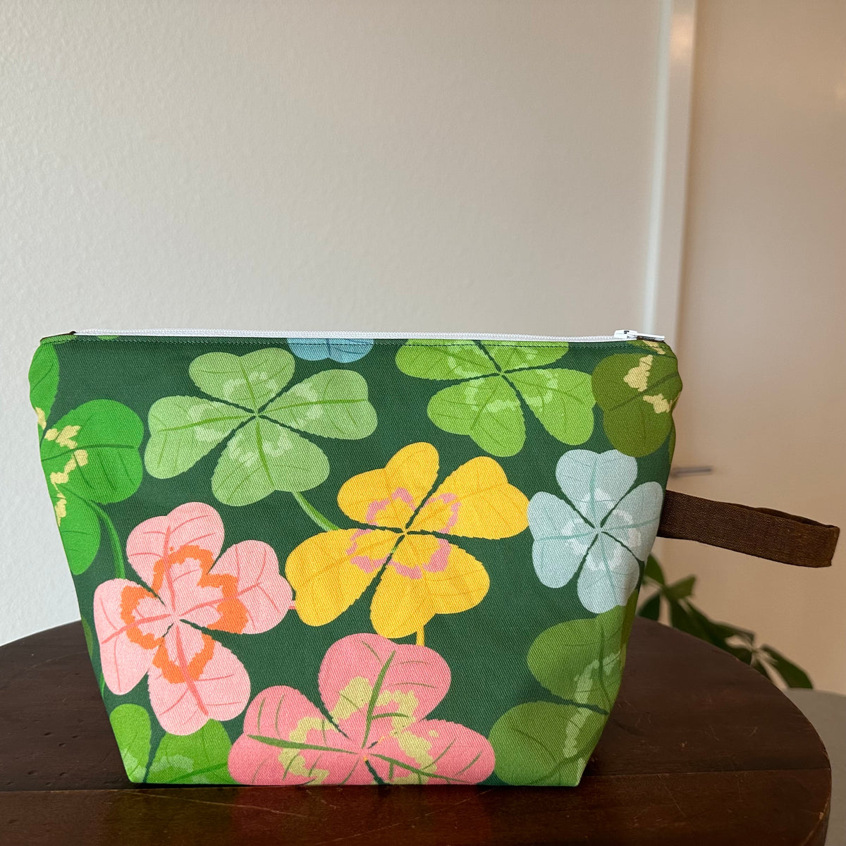 Four Leaf Clovers Sock Bag Stitching the High Notes