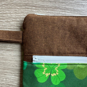 Four Leaf Clovers Needlework Pouch