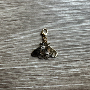 Mystic Moth (Blue) Stitch Marker