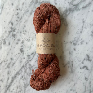 The Wool Barn, Fingering Weight, 1 Skein - Burnt Caramel