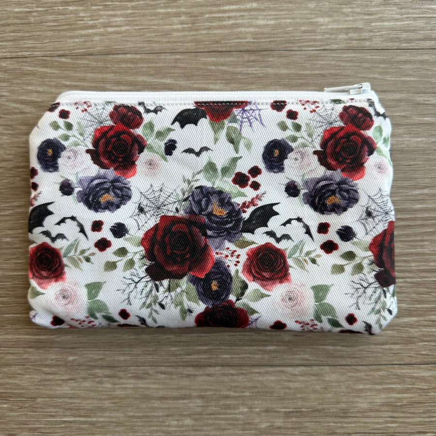 Halloween Floral Notions Bag (PRE-ORDER)