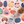 Load image into Gallery viewer, Pastel Pumpkin Patch Fabric (1/2 yd increments; 100% Quilters Cotton)
