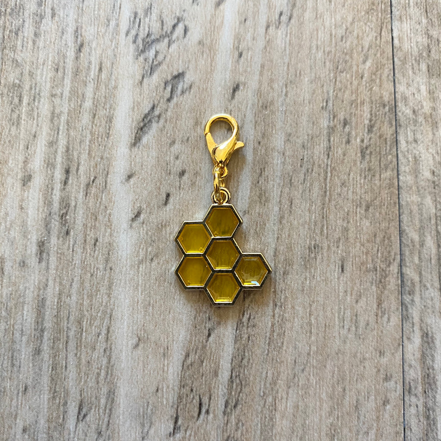 Honeycomb Stitch Marker (Restock coming soon!)